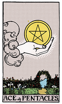 Ace Of Pentacles Card Reading