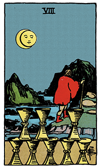 Eight of Cups Card Reading