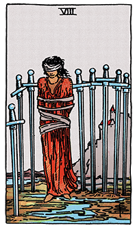 Eight of Swords Card Reading
