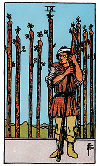 Nine of Wands Card Reading