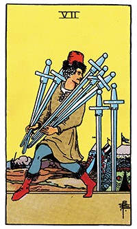 Seven of Swords Card Reading