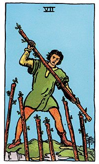 Seven of Wands Card Reading