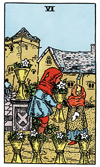 Six of Cups Card Reading