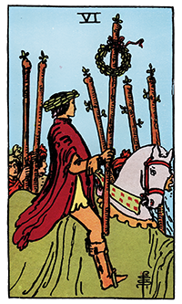 Six of Wands Card Reading