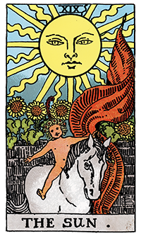 The Sun Card Reading