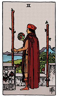 Two of Wands Card Reading